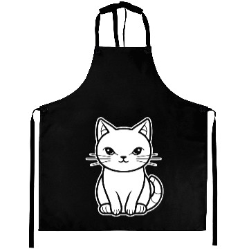Discover Cat Kitten Feline Meow Aprons