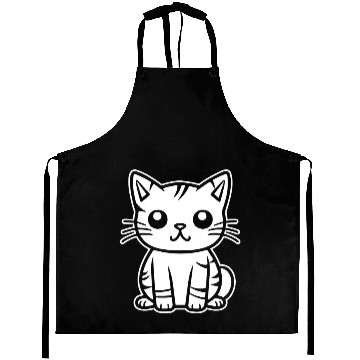 Discover Cat Kitten Feline Meow Aprons