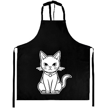 Discover Cat Kitten Feline Meow Aprons