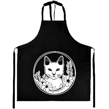 Discover Cat Kitten Feline Meow Aprons