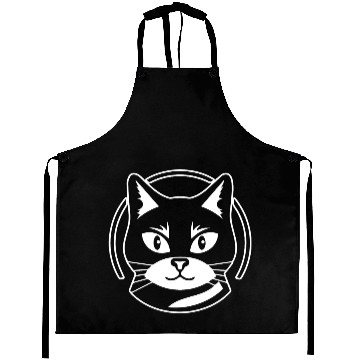 Discover Cat Kitten Feline Meow Aprons