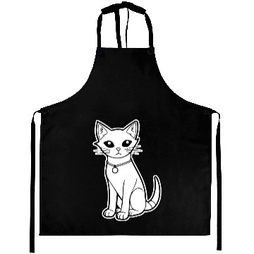 Discover Cat Kitten Feline Meow Aprons