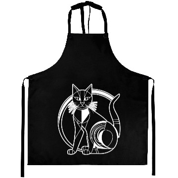 Discover Cat Kitten Feline Meow Aprons