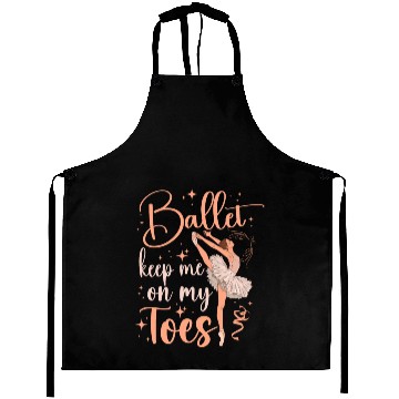 Discover Ballet Dancer Dance Girl Ballerina Aprons