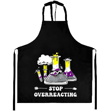 Discover Non Binary Pride Flag Chemistry Teacher Aprons