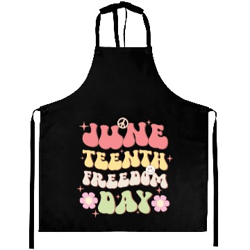 Discover Juneteenth Freedom Day, Independence Day Aprons