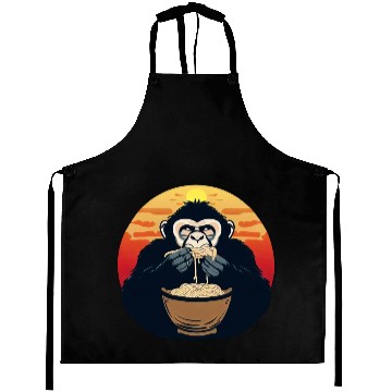 Discover gorilla noodles sunset Aprons