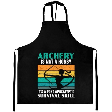 Discover Archery Bow Hunter Archer Shoot Arrow Bowman Aprons