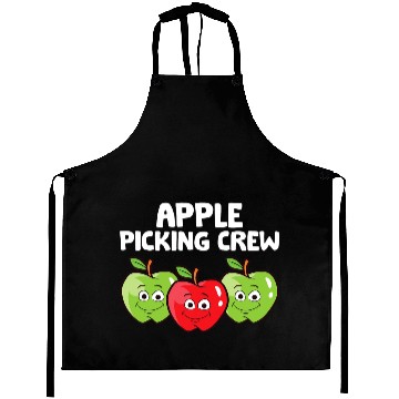 Discover Apple Farmer Apple Lover Fruit Funny Apple Picking Aprons