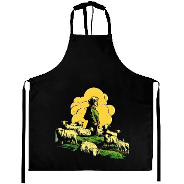 Discover Sheep Farm Farming Farmer Aprons