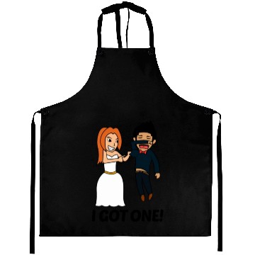 Discover FUNNY BRIDE TO BE I BRIDE SQUAD JUST MARRIED GIFT Aprons