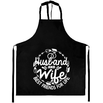 Discover Husband Wife Best Friends For Life Aprons