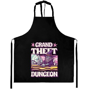 Discover Grand Theft Dungeon Aprons