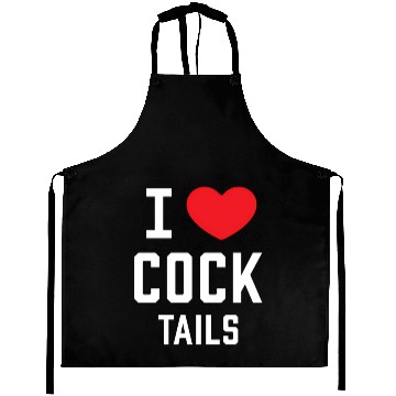 Discover I Love Cock Tails Gay Bartender Alcoholic Mixed Dr Aprons