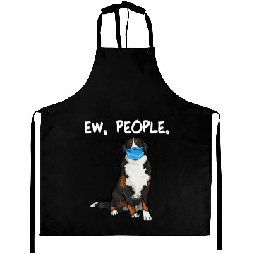 Discover Bernese Mountain Dog Ew People Dog Wearing Face Aprons