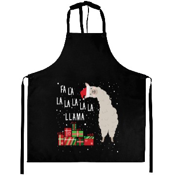 Discover Fa La La Llama Aprons