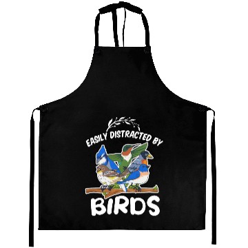 Discover Ornithology Design For A Bird Lover Aprons