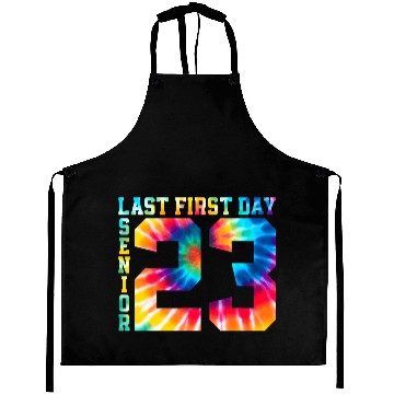 Discover My Last First Day Senior Class Of 2023 Back to Sch Aprons