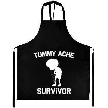 Discover Tummy Ache Survivor Aprons