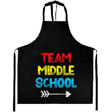 Discover Middle School Teacher Student Back to School Aprons