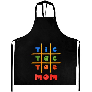 Discover Tic Tac Toe Mom Aprons