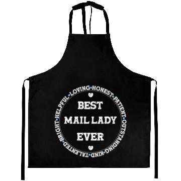 Discover Best Mail Lady Ever Postal Worker Aprons