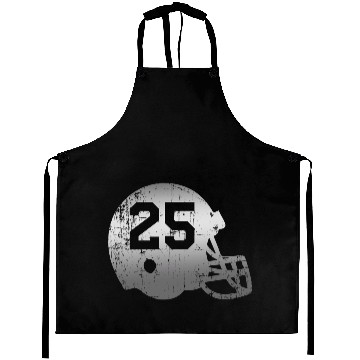 Discover Football 25 Jersey Number Aprons