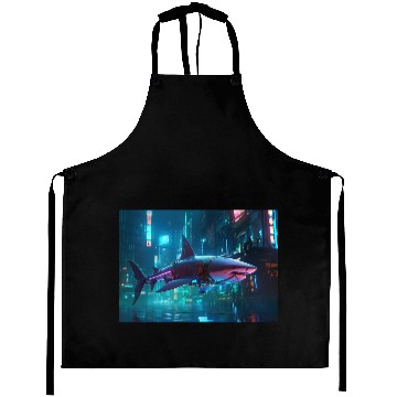 Discover Cyber Shark Aprons