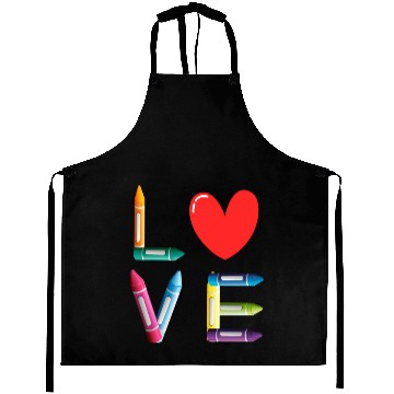 Discover Pre-K Teacher Preschool Day Love Teachers Crayon Aprons
