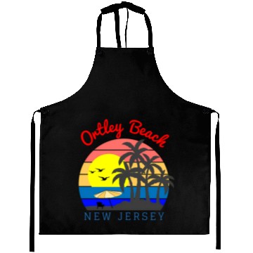 Discover Ortley Beach New Jersey Beach Sunset Aprons