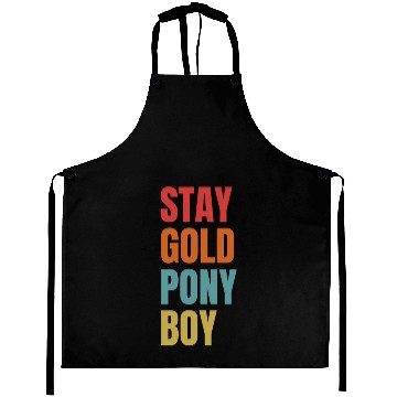 Discover Stay Gold Pony Aprons