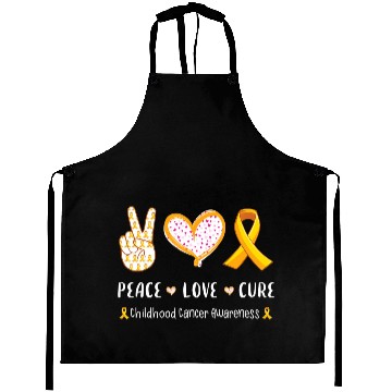 Discover Peace love America with hand sign sunflower and US Aprons