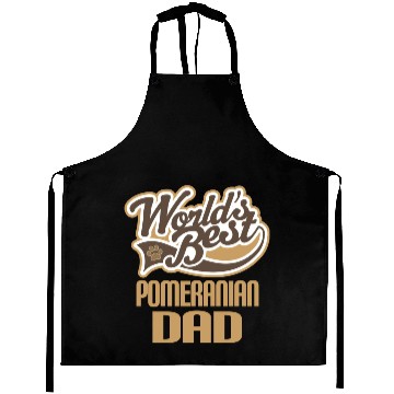 Discover Pomeranian Dad Aprons