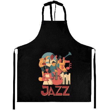 Discover Jazz Musicians Orchestra Playing On Stage Smooth J Aprons