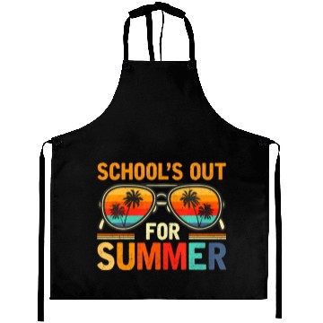 Discover Last Day Of School Schools Out For Summer Teacher Aprons