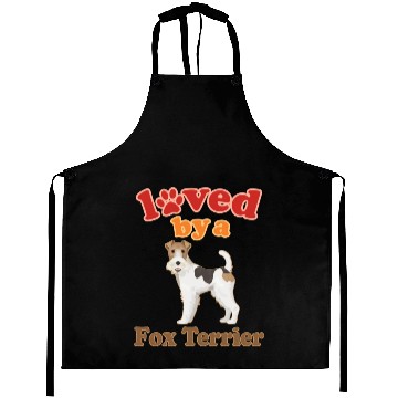 Discover Fox Terrier Dog Lover Aprons