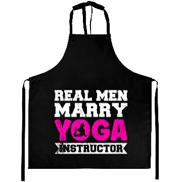Discover Real Men Marry Yoga Instructor Aprons
