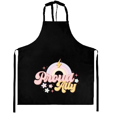 Discover Proud Ally, LGBT Pride Month Aprons
