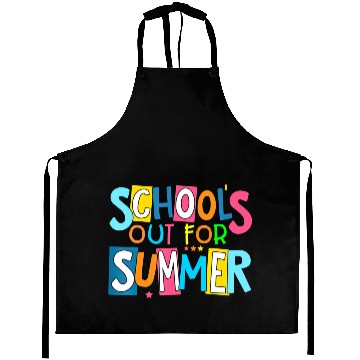 Discover Last Day Of School Schools Out For Summer Teacher Aprons