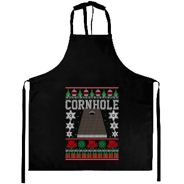 Discover Cornhole Ugly Happy Aprons