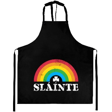 Discover Slainte 80S 70S Rainbow Irish St PatricDay Aprons