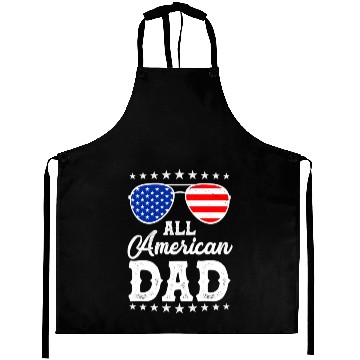 Discover 4th Of July Patriotic American Dad Us Aprons