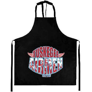 Discover Historically Tuskegee Airmen Grey Small Aprons