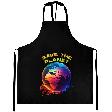 Discover Save the Planet Nature Environment Earth Aprons