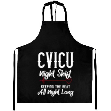 Discover Cvicu Night Shift Nurse Keeping The Beat Aprons