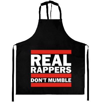 Discover Real Rappers Dont Mumble Old School Hip Hop Rap Aprons