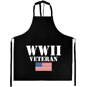 Discover American Patriot Wwii Veteran Military World War 2 Aprons