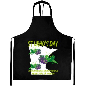 Discover St Urhos Day Grasshopper Grapes Vineyard Minnesota Aprons