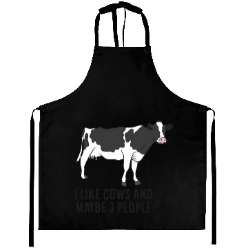 Discover Cow Farmer I Like Cows And Maybe 3 People Cattle C Aprons