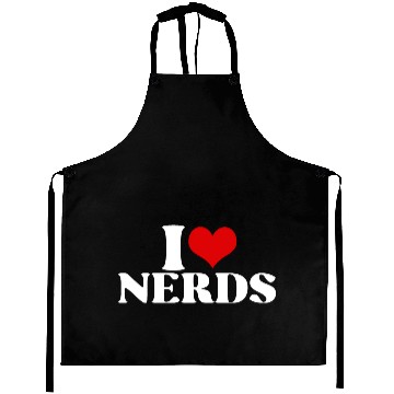 Discover i love nerds Aprons